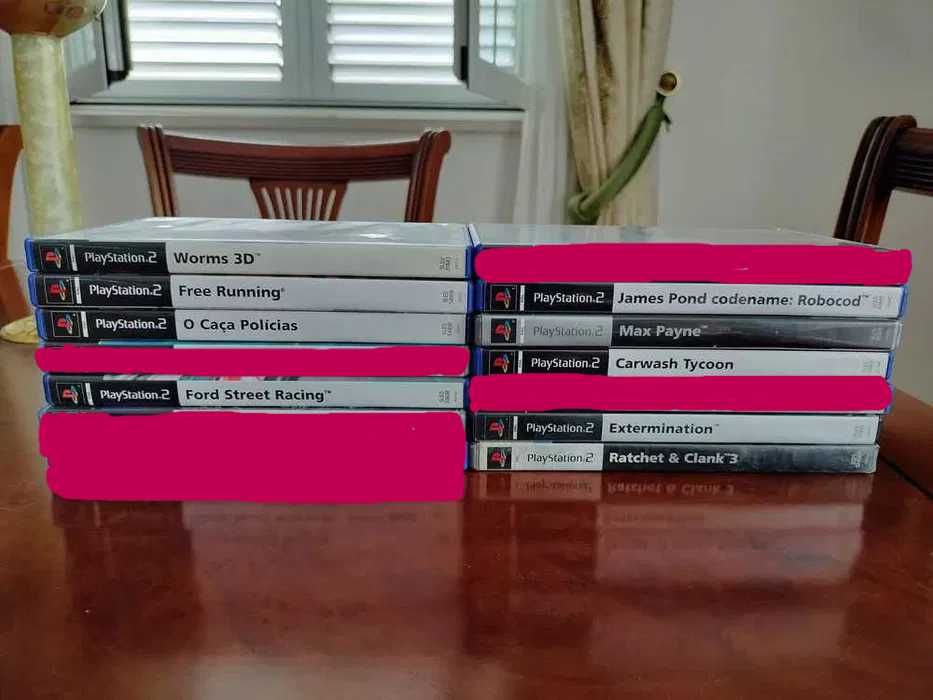 Conjunto de Jogos PlayStation 2