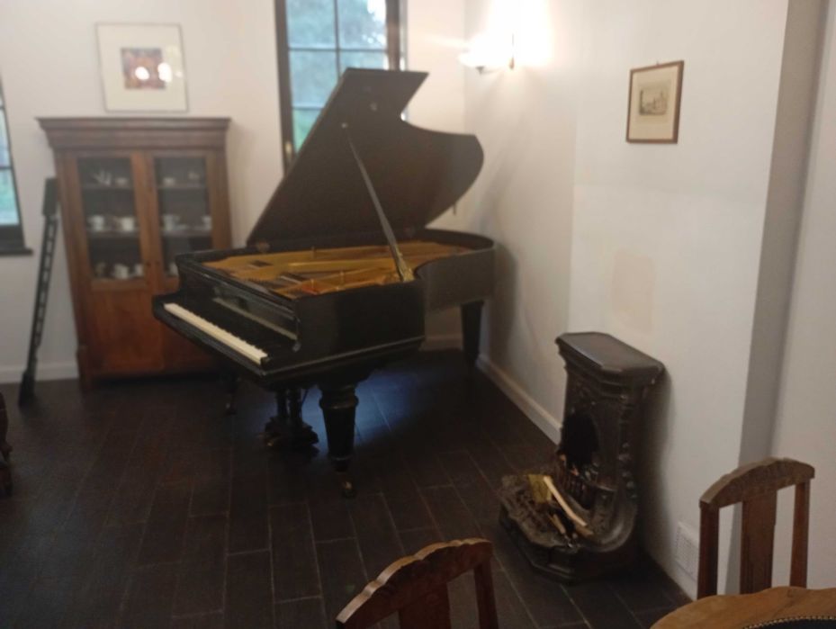 Fortepian Ibach czarny 2 metry dlugosci