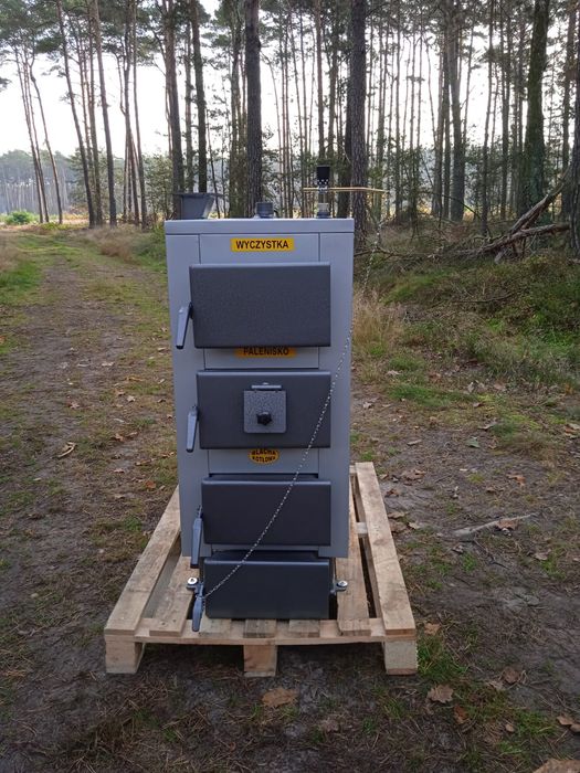 PIEC na DREWNO KOCIOŁ CO WĘGIEL 10KW piece kotły tradycyjne węglowy