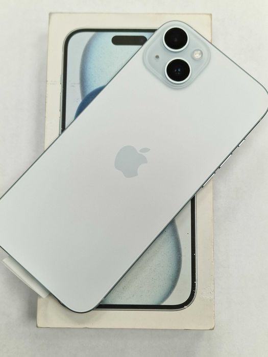Iphone 15+ Plus 128GB/ Blue/ Niebieski/ NIEUŻYWANY/ Gwarancja + ładowa