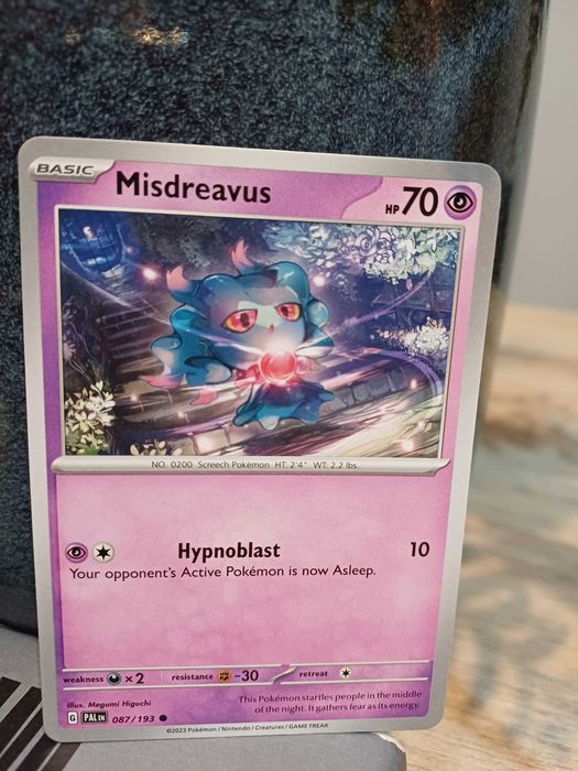 Pokémon Card Misdreavus #87