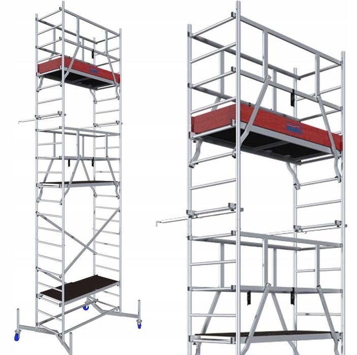 Rusztowanie aluminiowe idealne na schody Climtec Krause do 7m wynajem
