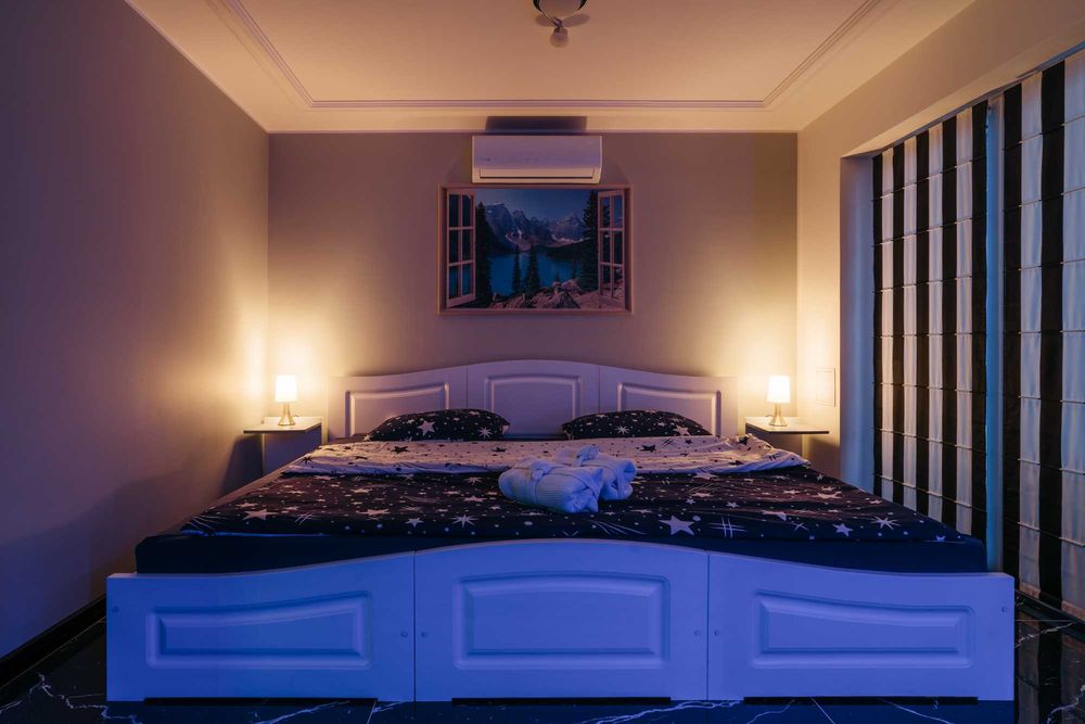 Apartament Domek Nastrojowy LOVE SPA JAUCUZZI w pokoju na wyłączność na życzenie śniadanie do pokoju strefa grill wypoczynek jacuzzi  rowery E-bike