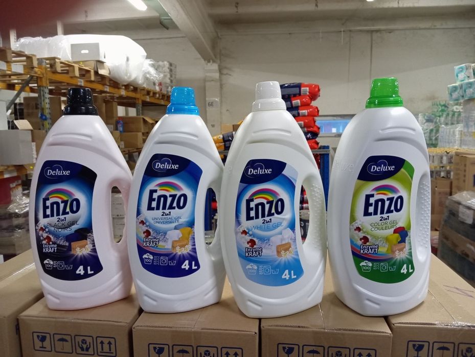 Żele do prania czterolitrowe enzo