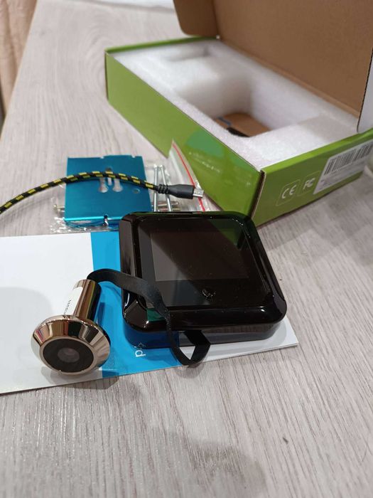 Камера в глазок с Монитором 2,4-дюйма, 120°, НОВЫЙ защита жилья