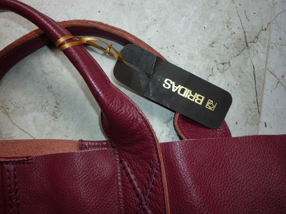 Bridas skórzana torba shopper nowa