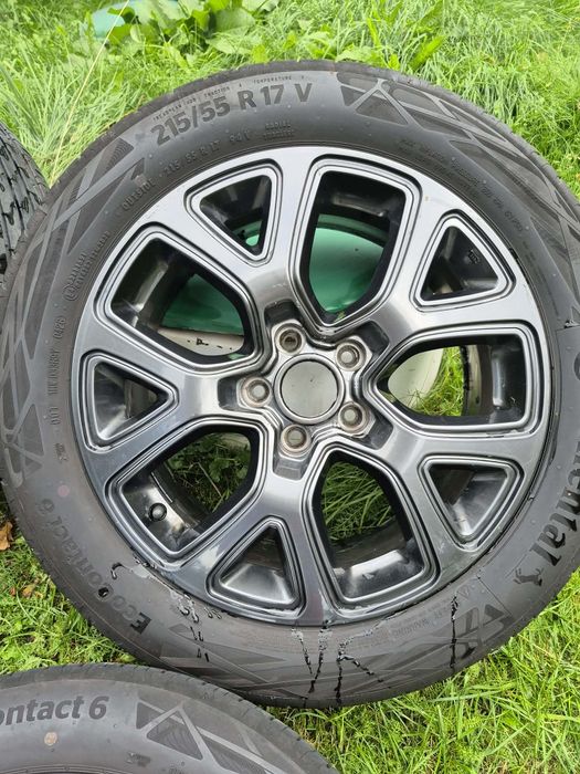 Fiat 500X Felgi 17 5x110 Opony 215/55