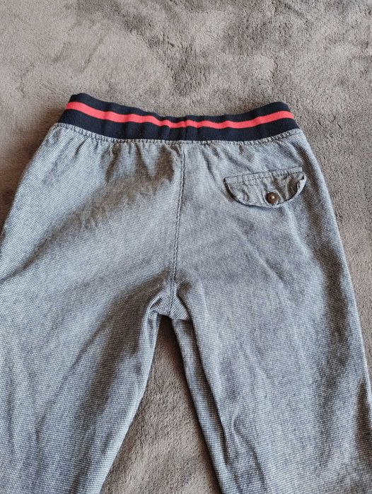 Spodnie chłopięce kieszenie gumka sznurek w pasie Pepco 116 cm