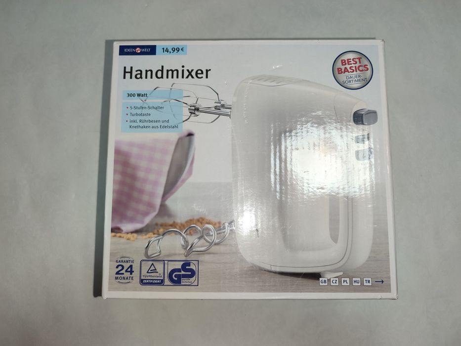 Міксер HM1030 GS — надійний помічник на вашій кухні!