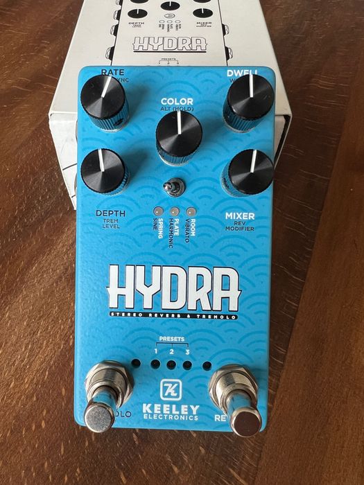 KEELEY HYDRA Stereo Tremolo Reverb