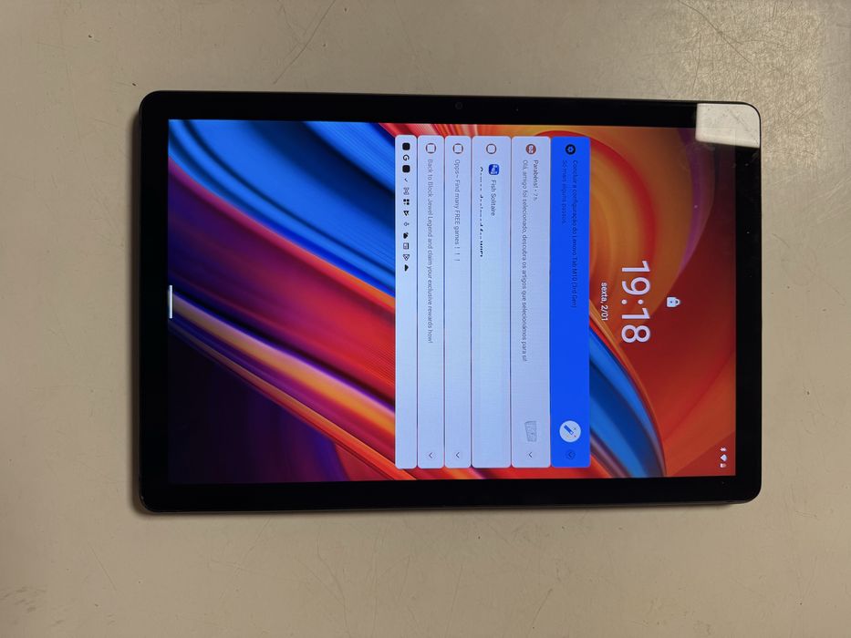 Tablet Lenovo M10 gen 3 com capa