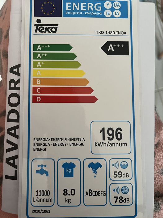 maquina de lavar roupa Teka