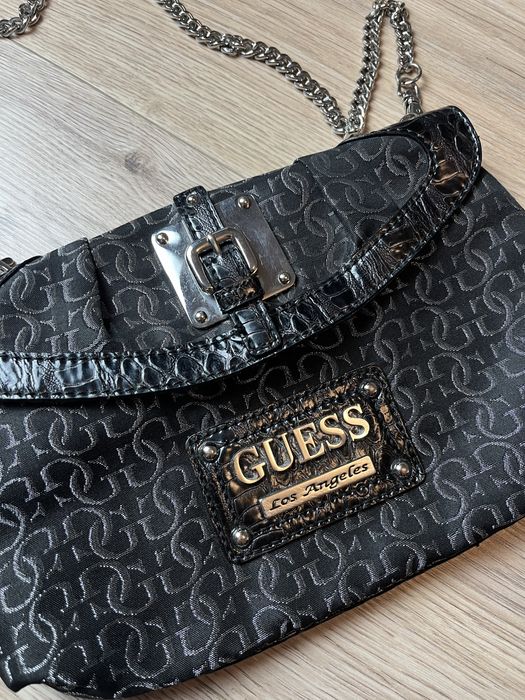 Guess Monogramm Torba na ramię Clutch Bag Swag Rap Streetwear