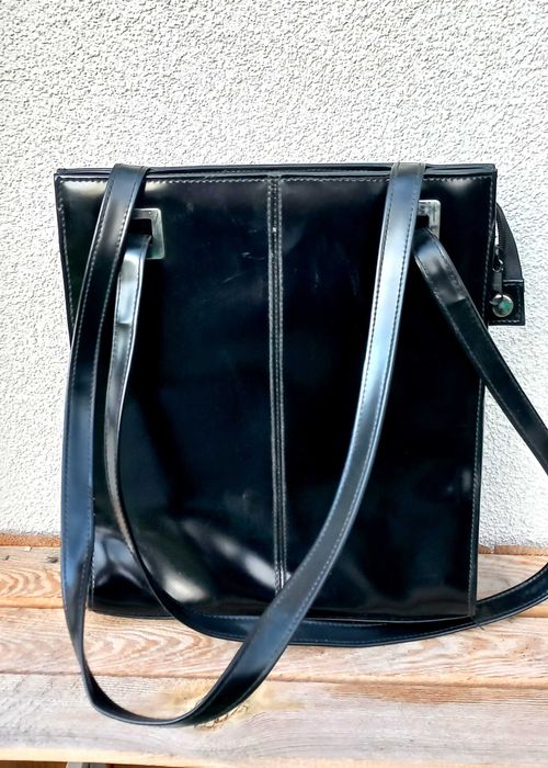 czarna elegancka torba damsa