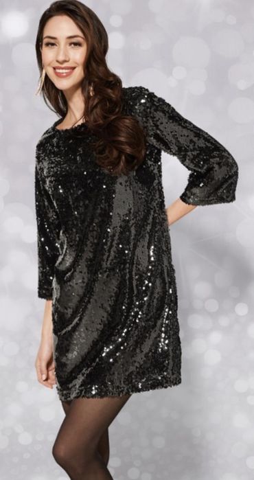 Krótka cekinowa esmara 40/42