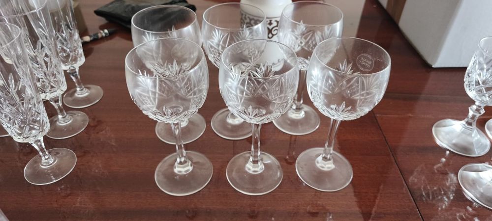 Conjunto copos cristal Royal County