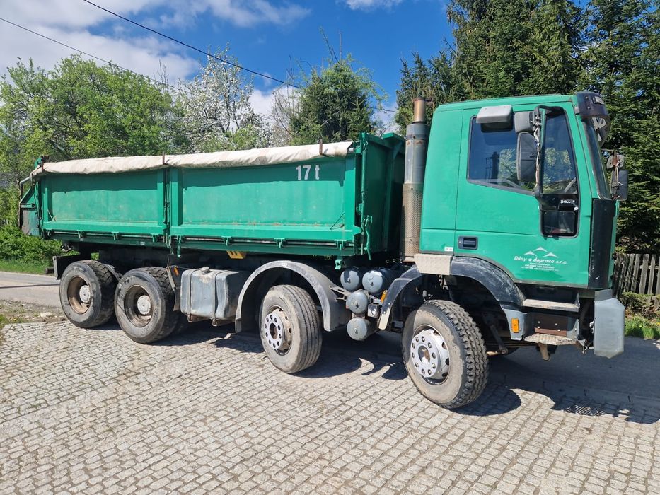 Iveco 8x4 wywrotka kipper trakker daf man eurotrakker 6x4 mp3