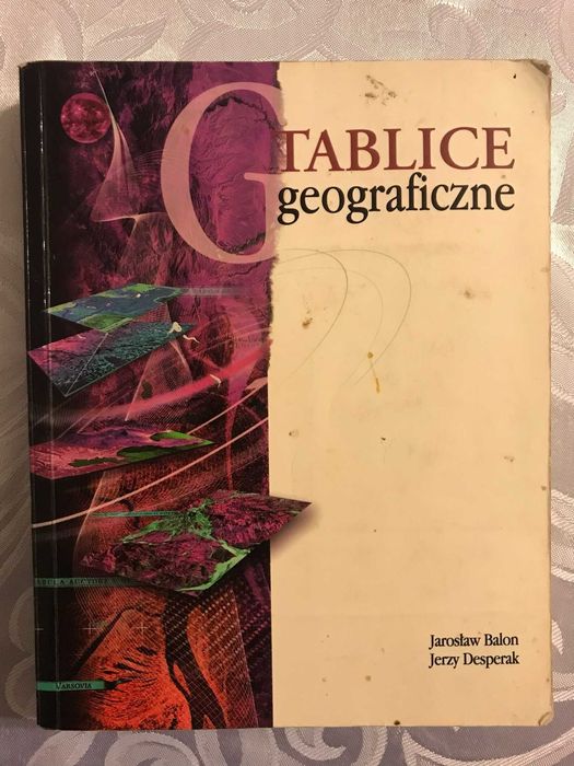 Książka - Tablice geograficzne