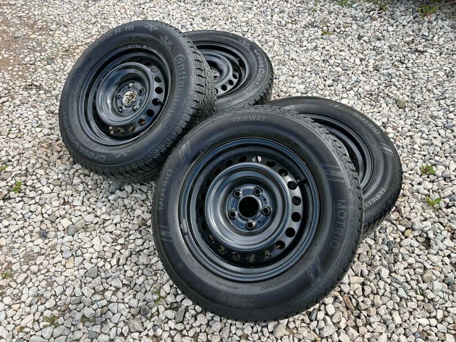 Koła stalowe 215/65r16 do Renault Kadjar + opony zimowe