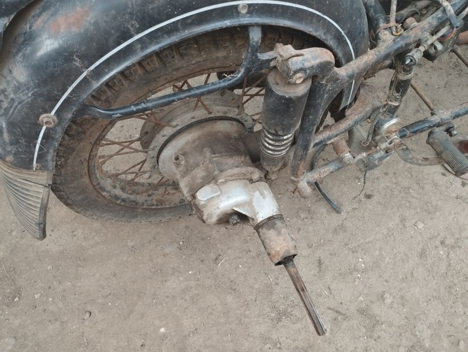 Мт Дніпро-12. Мотоцикл.