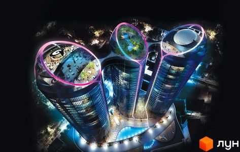 Іоанна Павла II вул. (Патріса Лумумби), 12 ЖК Taryan Towers, 3 будинок