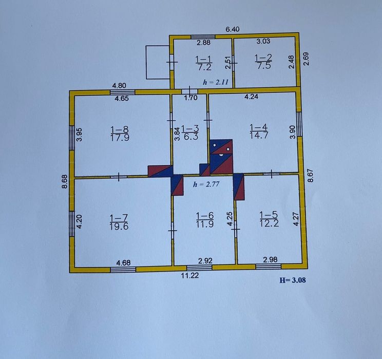 Будинок в Маневичах, центр, ділянка 12 сотих