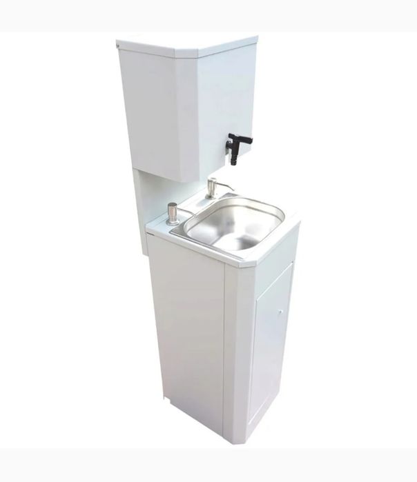 Zlew mobilny z podgrzewaczem