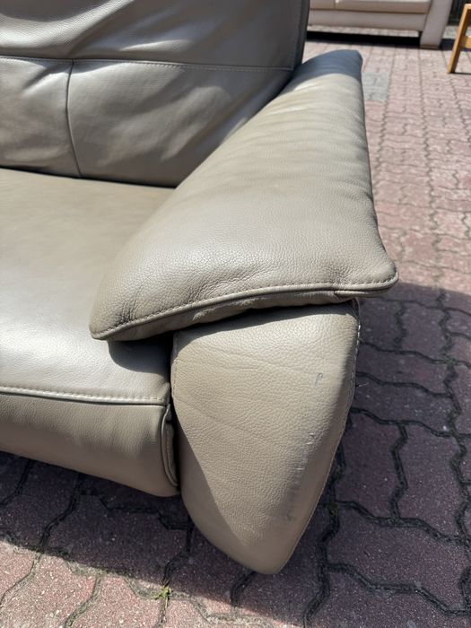 Sofa skorzana - transport