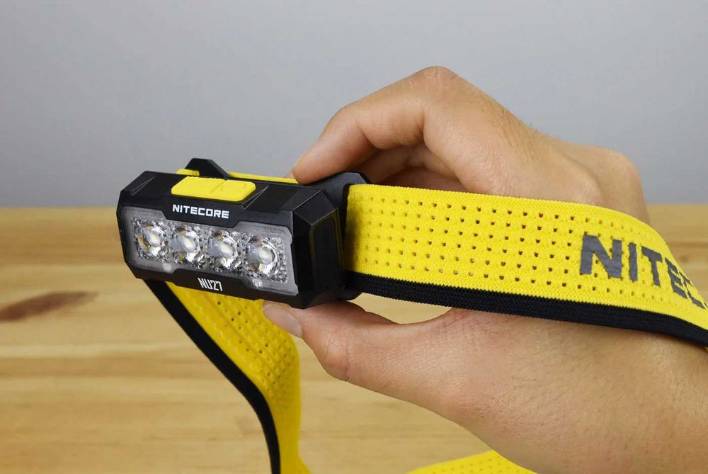 Nitecore NU27 Налобний Ліхтар Біле Жовте Червоне Світло