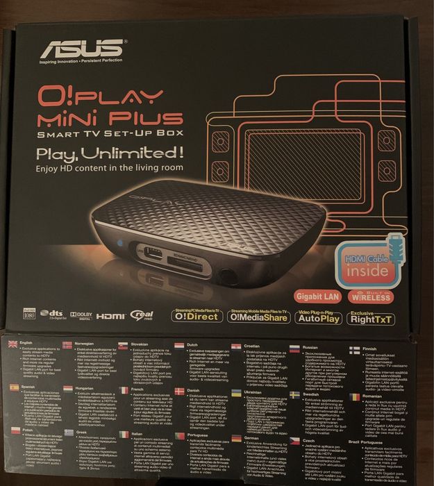 Asus tvset-up box медіаплеєр