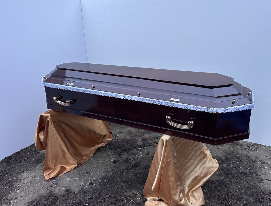 Труни оптом (гроби, домовини, ритуальні послуги, услуги)