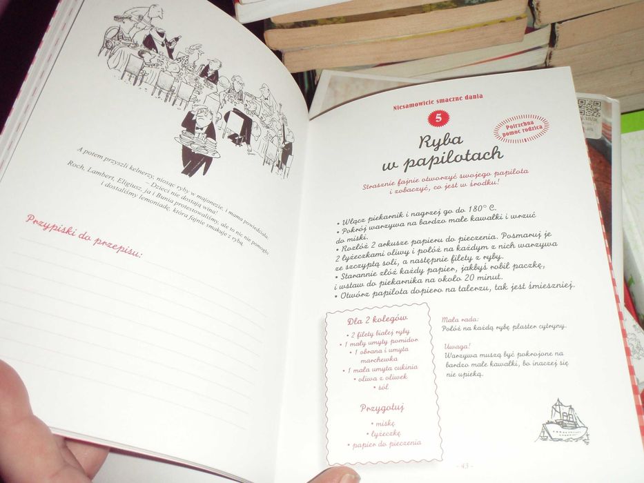 MIKOŁAJEK 3 części Sempe Goscinny + Jaśki + Przepisy Mikołajka