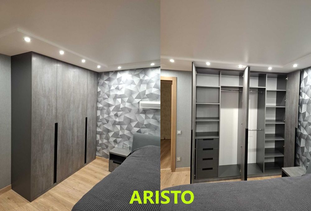 Шафа для одягу в спальню, передпокій, гардероб під замовлення