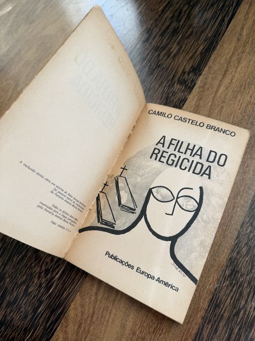 Livro “A Filha do Regicida” de Camilo Castelo Branco
