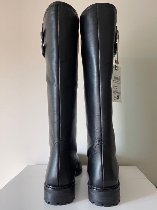 Botas altas de cuero BROWNIE