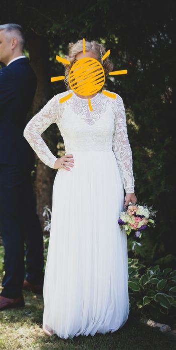 Suknia ślubna Asos roz.38