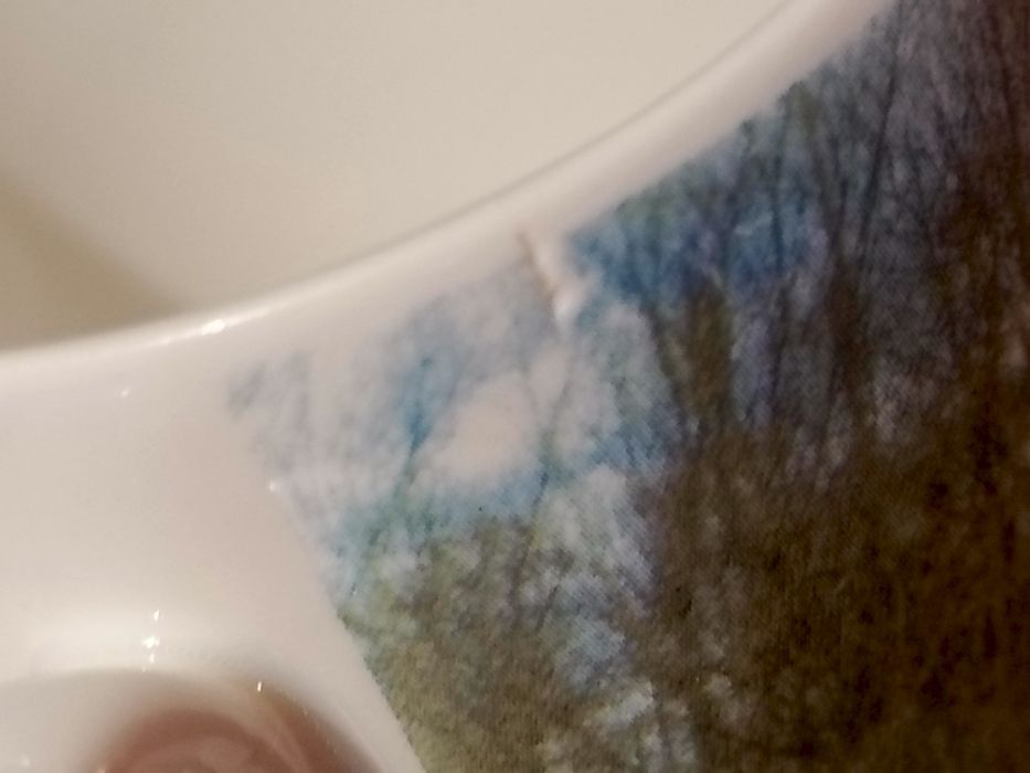 Kubek kolejowy – parowóz DATA Fine Bone China 9 cm defekt