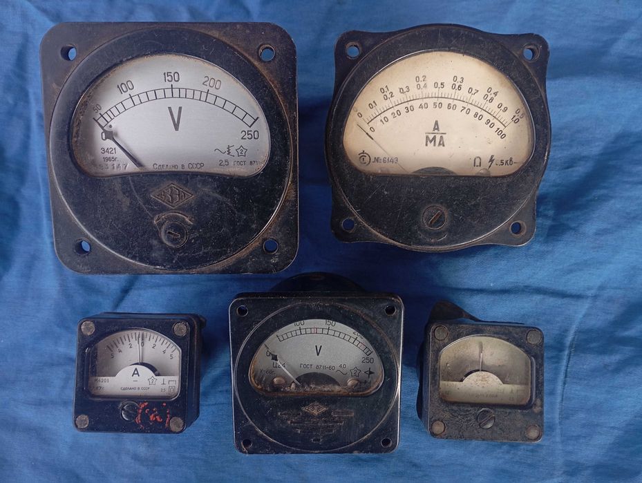 Вольтметры и амперметры