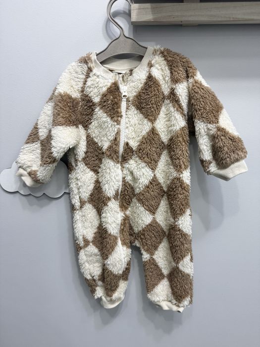 Теплый комбинезон Next fleece zip 74р , (6-9 месяцев)