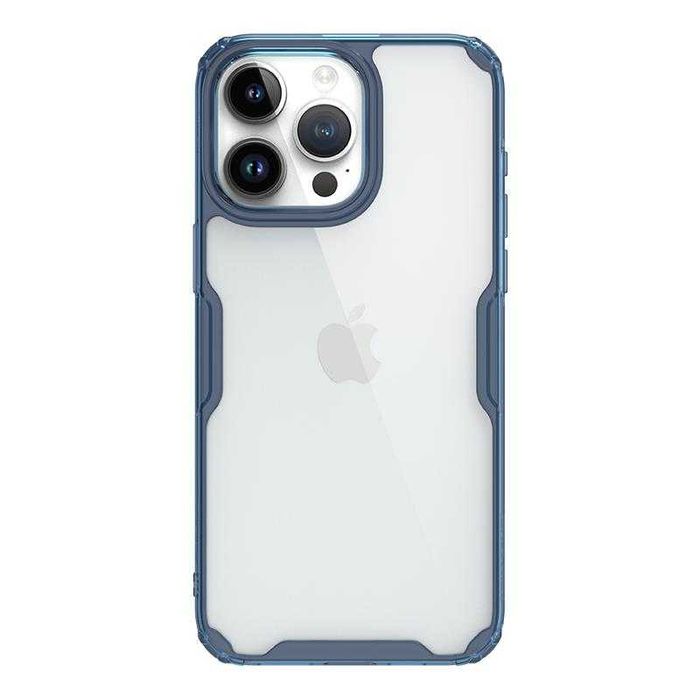 Etui NILLKIN Nature do IPHONE 15 PRO MAX niebieskie