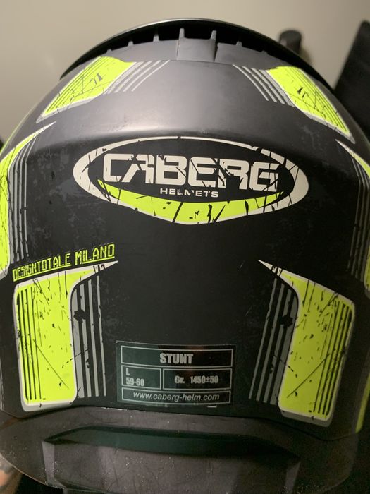 Capacete como novo caberg