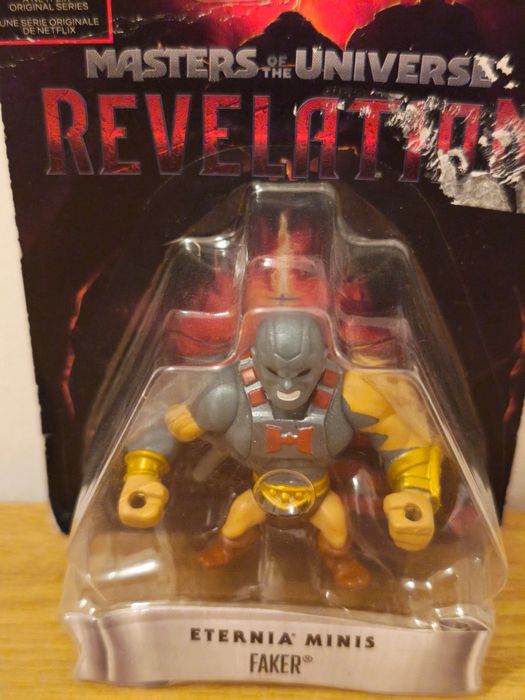 Boneco Faker Eternia Minis da Masters of the Universe. 
Revelation.