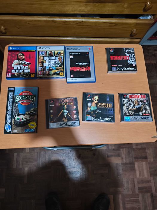 Playstation- Xbox  -Sega Saturn jogos