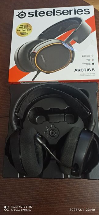 Słuchawki gamingowe steelseries arctis 5