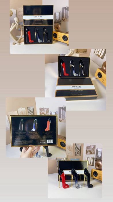 Conjunto 3 perfumes Carolina Herrera