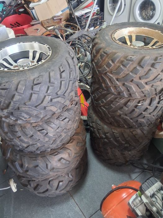 Vendo lote 4 Jantes em alumínio moto 4 em AT 21x10-10 /AT 22x10-10