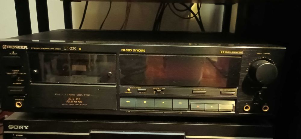 Deck gravador Pioneer