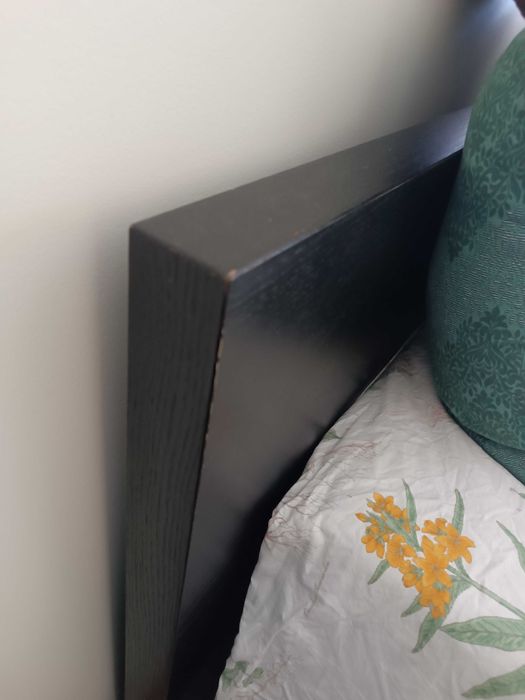 Cama malm 160x200 com colchão