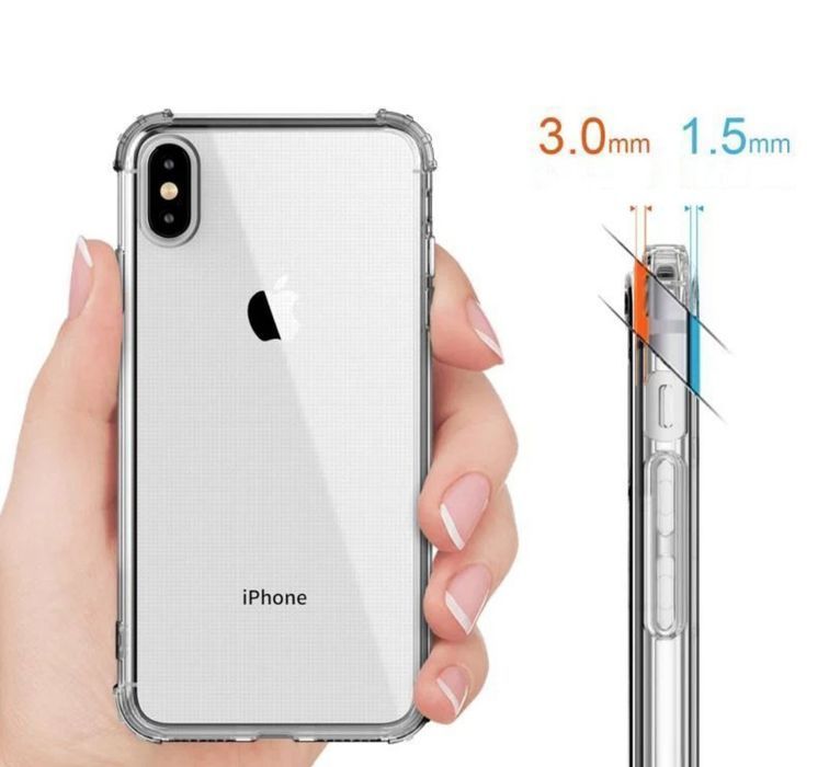 Capa Anti-choque P/ iphone Se 2022 / 11 Pró / 11 Pró Max / 12 Pró Max