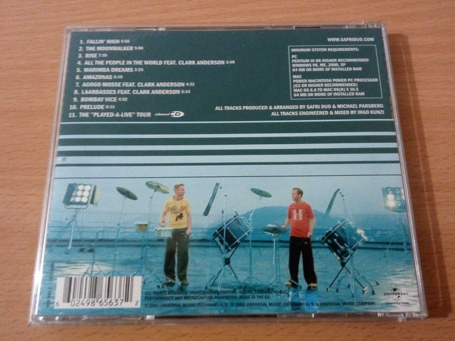 SAFRI DUO - 3.0 Enhanced CD ( 2003 ) - Baixa De Preço